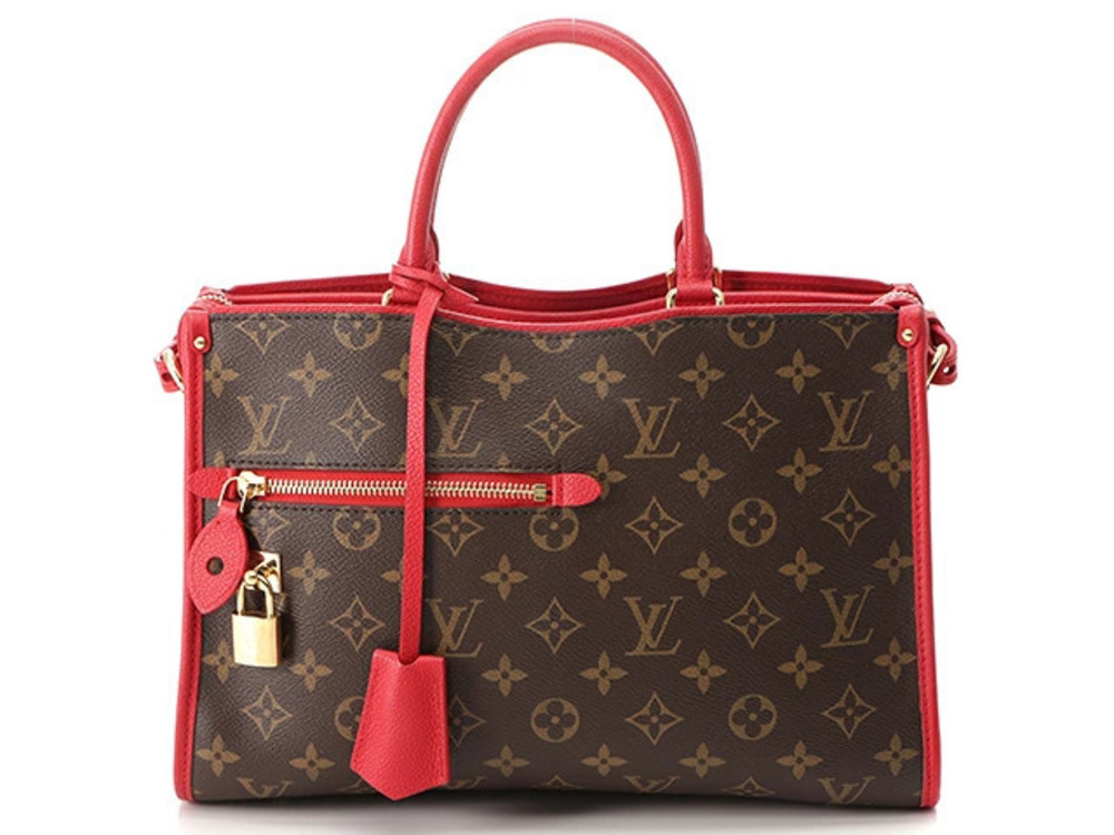 LOUIS VUITTON Popincourt Monogram Rouge Red